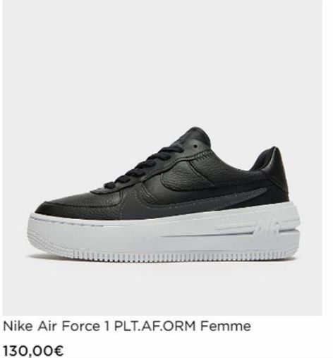 130,00€  Nike Air Force 1 PLT.AF.ORM Femme  