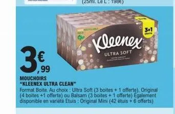 boîtes kleenex