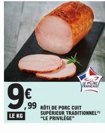 rôti de porc 