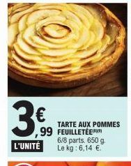 tarte aux pommes 