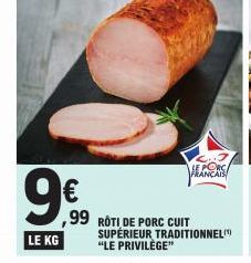 rôti de porc 