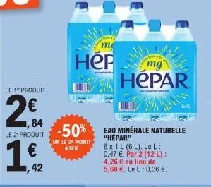 eau hépar