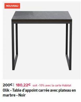 Table d'appoint 