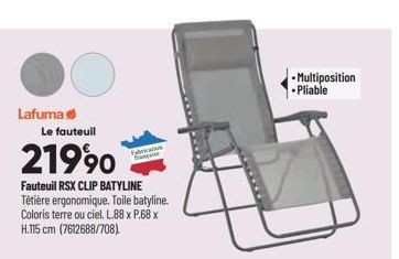 fauteuil Lafuma