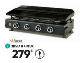 <Favex SILVIA II 4 FEUX  279 0 