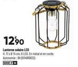 lanterne solaire led 