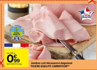 jambon cuit Carrefour