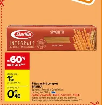 spaghetti barilla