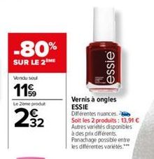 vernis à ongles 