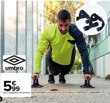 umbro  599  Les 2 poignées de pompe  # 