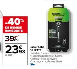 soldes Gillette