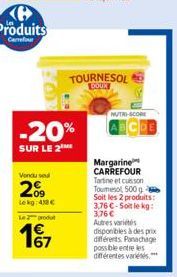 margarine Carrefour