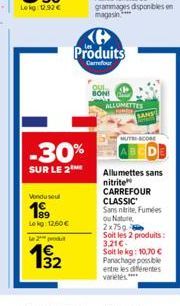 allumettes Carrefour