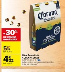 soldes Corona