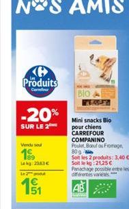 snacks Carrefour