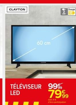 téléviseur LED 