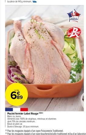 poulet fermier Label 5