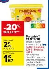 margarine carrefour