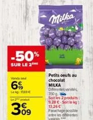 chocolat milka