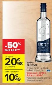 vodka Eristoff