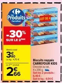 chocolat au lait carrefour