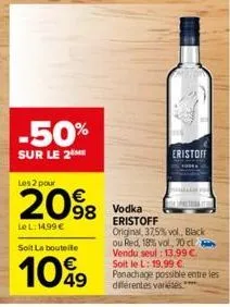 vodka eristoff