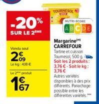 margarine Carrefour