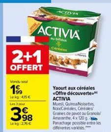 céréales Activia