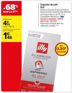 capsules de café illy