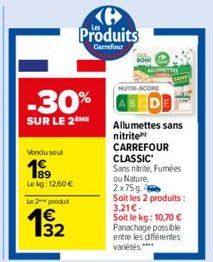 allumettes Carrefour