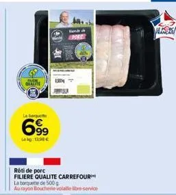 rôti de porc carrefour