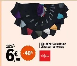 chaussettes homme 