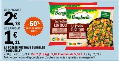 fricassé de légumes Bonduelle