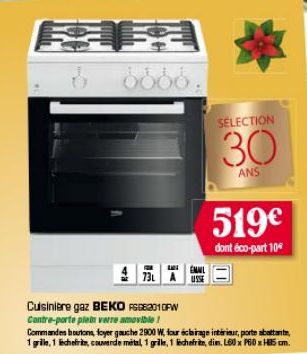 cuisinière Beko