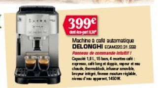 machine à café automatique DeLonghi