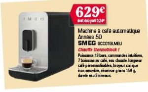 machine à café automatique Smeg