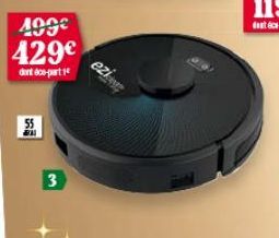 499€ 429€  dont dos-part je  55.  3  ezie 