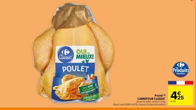 poulet Carrefour