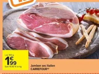 jambon carrefour