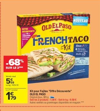 fajitas Old El Paso