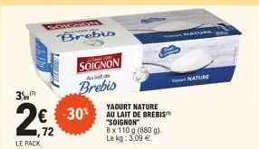 lait de brebis soignon