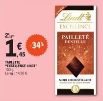 tablette Lindt