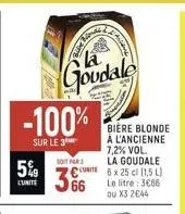 bière blonde 