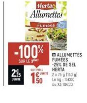 allumettes Herta