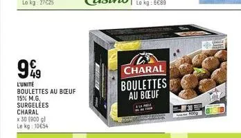 bœuf charal