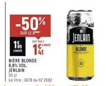 bière blonde Jenlain