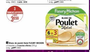 blanc de poulet Fleury Michon