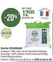 -20%"  sincere  soit l'unité  12680  au lieu de 160  sincere  h  m  tabriguin  france 