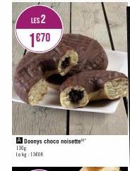 A Doonys choco noisette 130g Le kg 130k 