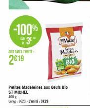 oeufs bio St michel